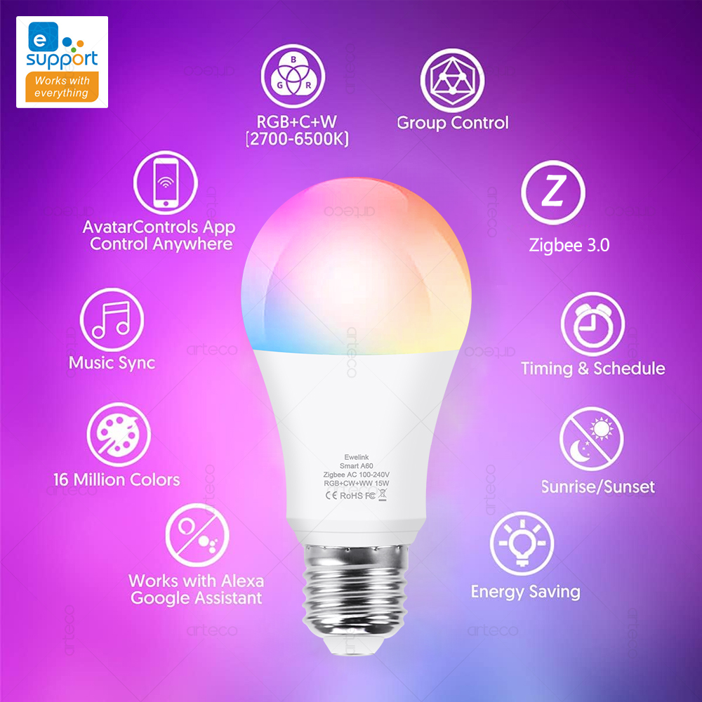 15W 18W E27 Zigbee Умные лампо – обзор и цена Philips Bulb Hue